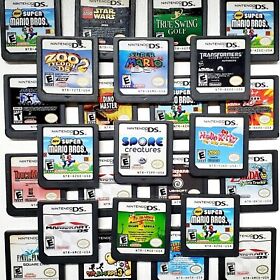 Nintendo DS Games, Tested and Working! YOU PICK Cartridges Only NO TRACKING READ