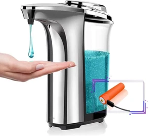 Automatic Soap Dispenser, Touchless Dish Soap Dispenser 17Oz/500Ml with USB Rech - Picture 1 of 12