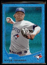 2013 Topps Silver Slate Blue Sparkle Kyle Drabek   #304 Toronto Blue Jays