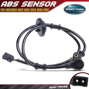1x Rear Driver Side ABS Wheel Speed Sensor for Mercedes-Benz E300 E320 E420 E430