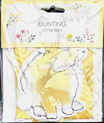 2.5M Feliz Pascua Bunting 🙂 🙂 Bandera Decoración Guirnalda Conejo Fiesta 🙂 Foto 1 de 3