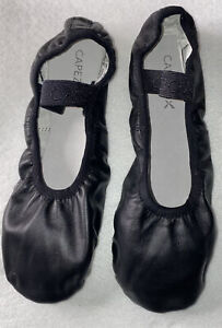 Kids Capezio Girls Lily Low Top Slip On Dance Shoes Black Size 2.5 W
