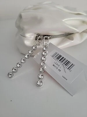 Bolso de Mano Nina Lexie-L Glamour Blanco Suave AB 👛 9x7x2", Nuevo Foto 1 de 4