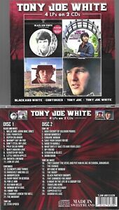TONY JOE WHITE-Black and White/Continued/Tony Joe/Tony Joe White 4LPs on 2CDs