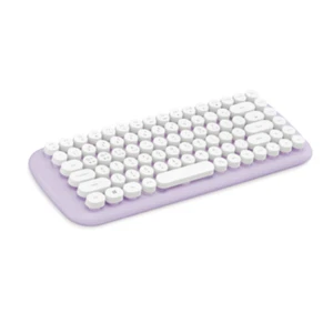 ACTTO BTK-03 Retro POP Mini Bluetooth Keyboard Circle Key / Free Shipping - Picture 1 of 7