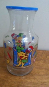 Vintage Winnie the Pooh Juice Decanter, Anchor Hocking - Picture 1 of 5