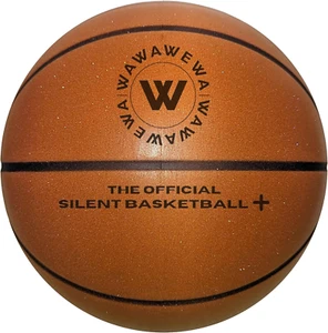 The Official Silent Basketball + | Size 7 (29.5") ; Grooved Airless Foam - Picture 1 of 12