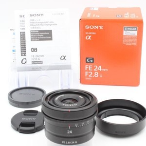 [Mint] SONY FE 24mm f2.8 G original box with accessories SEL24F28G single focus