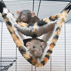 Hammock for Rats and Ferrets Made from Extra Soft Fake Fur With Leopard Print