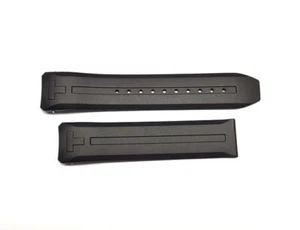 TISSOT Cinturino Nero T610046208 T-Touch Connect Solar T121.420.4 T121420A *originale - Foto 1 di 3