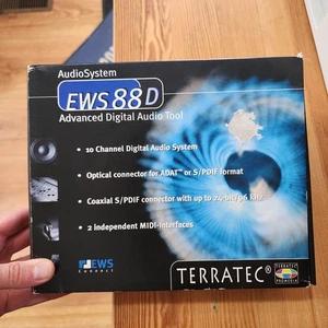 Terratec Audiosystem EWS88D PCI Sound Card - Optical Coaxial MIDI ADAT S/PDIF - Afbeelding 1 van 15