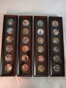 24 gerahmte Donald Dolan Mini Teller Sammlung Vintage Pemberton & Oakes 1990 - Bild 1 von 9