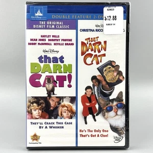 That Darn Cat - Disney Double Feature (DVD, 1965, 1997) Brand New Factory Sealed - Picture 1 of 8