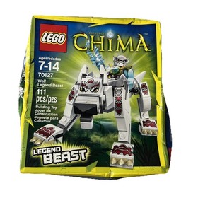 LEGO LEGENDS OF CHIMA: Wolf Legend Beast (70127)  Factory Sealed and Retired. 