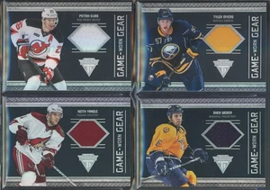 2011-12 Panini Titanium Game Worn Gear Lot Of 4 Cards - Picture 1 of 2