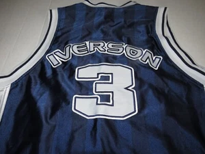 Vintage Y2K Allen Iverson I3 Reebok #3 Limited Edition Basketball Jersey Size M - Picture 1 of 6