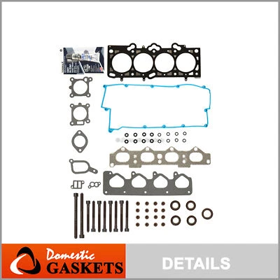 Juego de pernos de junta de culata para Hyundai Elantra Tiburon Kia Spectra 2,0 L 03-07 G4GF Foto 1 de 4