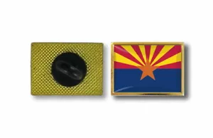 pins pin's flag national badge metal lapel hat button vest usa arizona - Picture 1 of 1