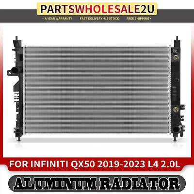 Radiador con enfriador de aceite de transmisión para INFINITI QX50 2019 2020-2023 L4 2,0 L Foto 1 de 4