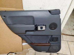 2003 2004 05 06 2007 2008 LAND ROVER RANGE ROVER LEFT REAR INTERIOR DOOR PANEL - Picture 1 of 2