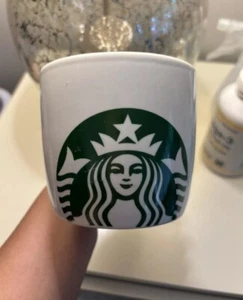 2017 Starbucks Mermaid Siren Green White 14 Oz Ceramic Coffee Cup Mug - Picture 1 of 3