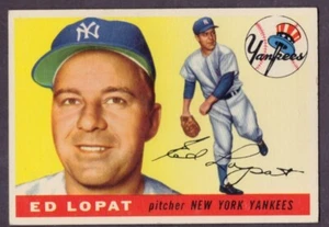1955 Topps Set-Break #109 Ed Lopat EX-EXMINT *JAYSACE* - Picture 1 of 2