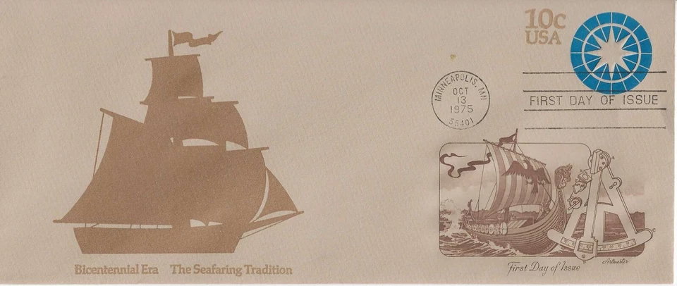 Artmaster # U571 The Seafaring Tradition, # 10 envelope - Image 1 of 1