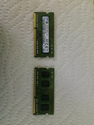 Samsung 4gb 1Rx8 PC3L-12800S SODIMM retirado de portátiles en funcionamiento Foto 1 de 2