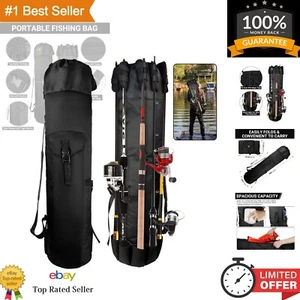 Fishing Gear Organizer Bag - 600D Waterproof Oxford, Easy Storage for Anglers - Picture 1 of 9