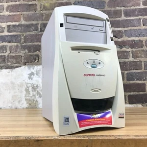 Compaq Presario 5202 PC Retro Gaming AMD K6 350MHz 256MB RAM (Windows XP) - Bild 1 von 12