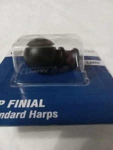 !NEW! COMMERCIAL ELECTRIC LAMP FINIAL,  OIL RUBBED BRONZE FINISH LAMP BALL - Picture 1 of 5