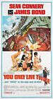 You Only Live Twice 1967 41"X81" Original 3 Sht Framed Movie Poster Lined Backed