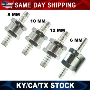 New One Way Fuel Non Return Check Valve 6MM/8MM/10MM/12MM Petrol And Diesel Oil - Picture 1 of 5