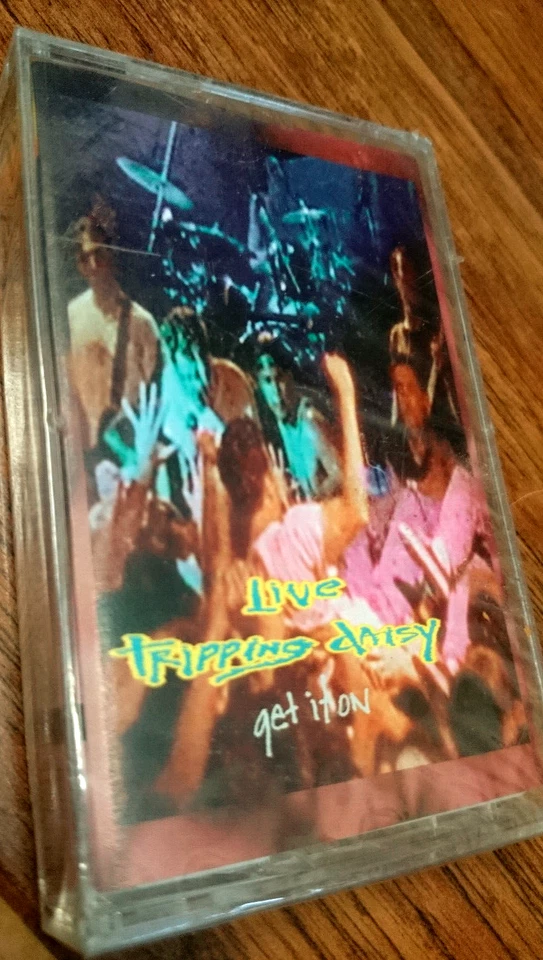 TRIPPING DAISY - LIVE GET IT ON CASSETTE TAPE NEW SEALED (1994 ISLAND RECORDS) - Image 1 of 3