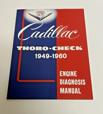 Manual de diagnóstico del motor Cadillac serie 1949-1960 60 61 62 75 Deville Eldorado Foto 1 de 4