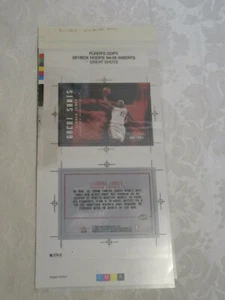 Fleer Skybox Hoops 2004-05 grandes tomas insertos a prueba de acetato LeBron James - Imagen 1 de 11