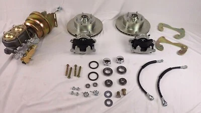 Chevrolet 1959-1964 kit de conversión de freno de disco eléctrico delantero rotores estándar Foto 1 de 3