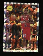 1996-97 Topps Draft Pick #1 Allen Iverson Philadelphia 76ers RC Rookie HOF