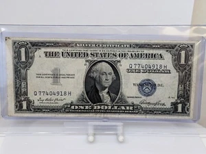1935 Silver Certificate $1 ERROR NOTE Printing Error SEE PHOTOS - Picture 1 of 7