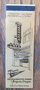 MADE IN THE WEST FOR THE WEST: GEORGE'S CAFE (EUGENE, OREGON) -F15 - Picture 1 of 1