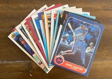 GARY CARTER Cards UPDATED 5-17 Hall of Famer You Pick! 20% off 2 or more!