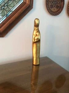 Vintage Freeman McFarlin or Howard Pierce ? Gold Madonna Figurine Statue - Picture 1 of 11