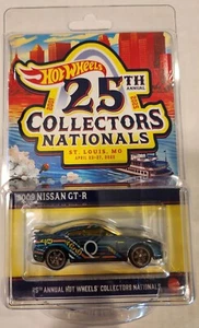 Nissan GT-R 2009 Hot Wheels 25th Nationals raro coche de cena #3760 de 4200 - Imagen 1 de 3