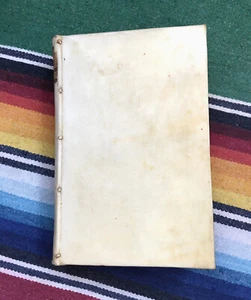 Rare 1690 Antique French Huguenot Vellum Binding Histoire De L'Etablissement... - Picture 1 of 10