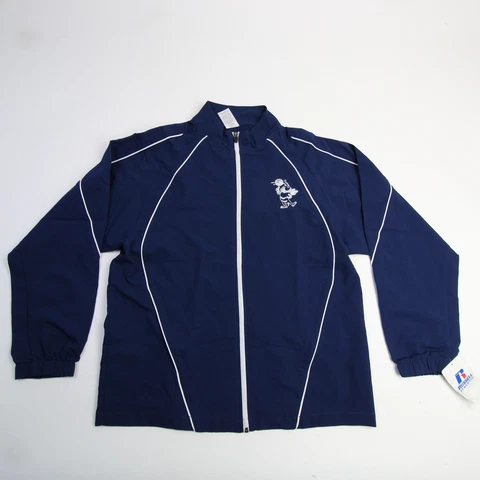 Georgia Tech Yellow Jackets Russell Athletic Jacket Men's Navy/White New Cover