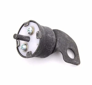 MECHANICAL BRAKE STOP LIGHT SWITCH PARKERIZED BLACK HARLEY 1939-57 EL,UL,FL - Picture 1 of 4