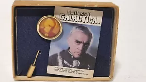 Vintage 1978 Battlestar Galactica Commander Adama Jewelry Stick Pin Charm Lapel - Picture 1 of 1