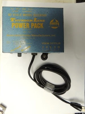 Vintage Collectible AHM Train Throttle HO Scale Thunder Line Power Pack #70000 - Image 1 of 4