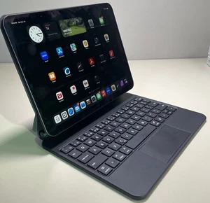 Magnetische Kabellose Tastatur für Apple iPad Pro 11" 2024 - Bild 1 von 11