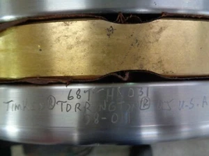 68TTHD031 Timken/Torrington Thrust Bearing USA   Alstom Power# MP7945 / T 1691 - Picture 1 of 6